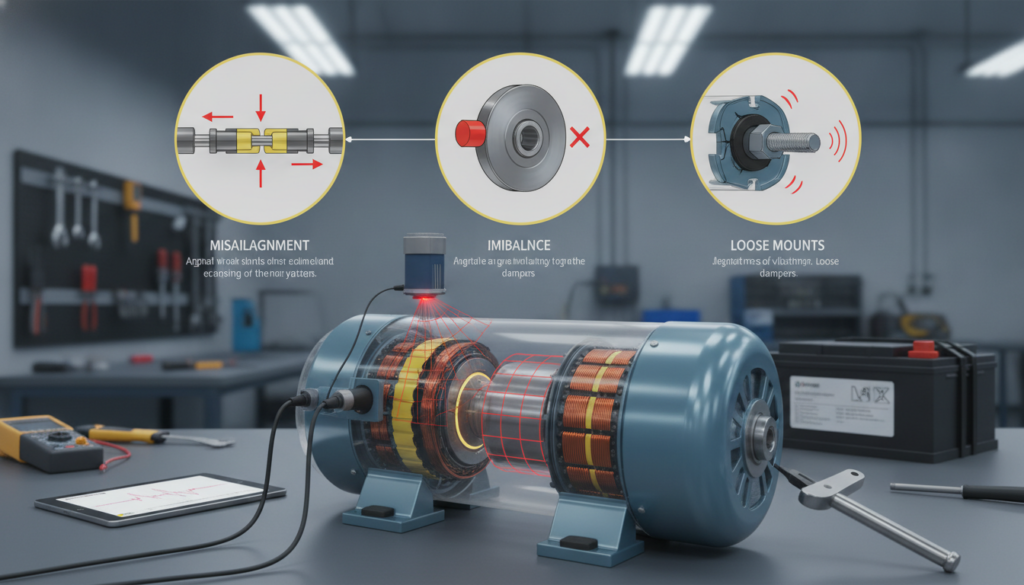 Ursachen für Vibrationen am Elektroantrieb