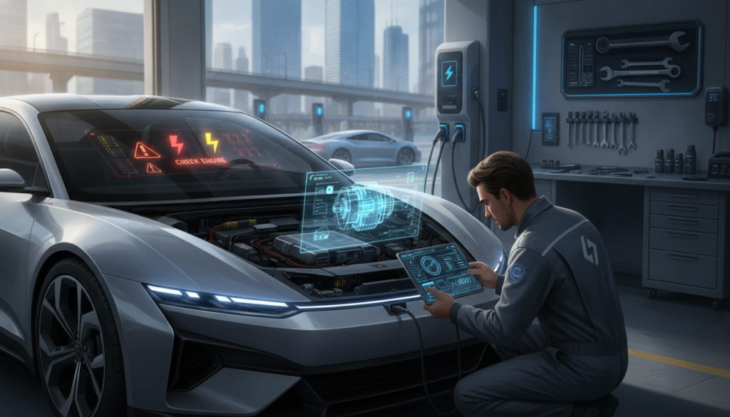 Ursachen für reduzierte Leistung bei Elektroautos