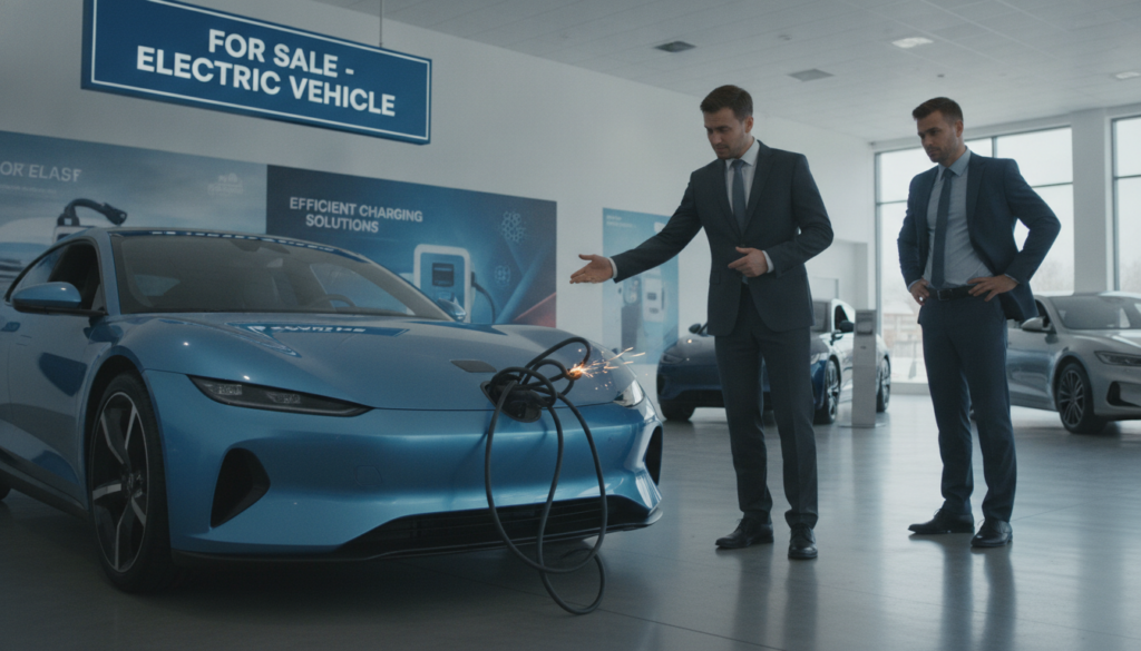 Verkauf eines Elektroautos mit Ladeproblem