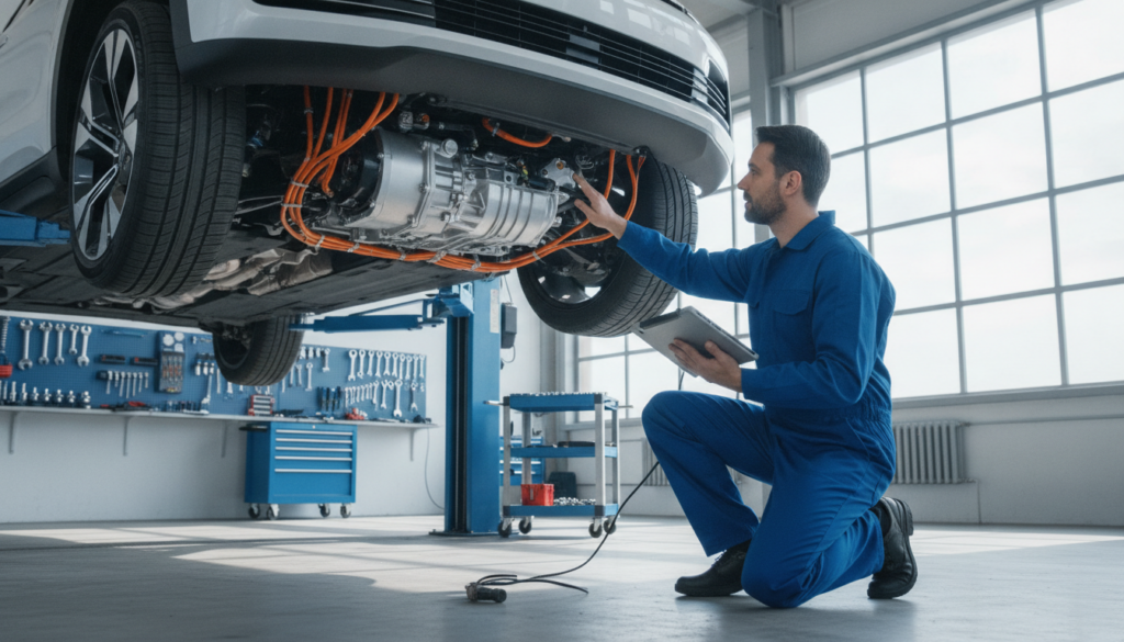 Vorderachsantrieb defekt Elektroauto
