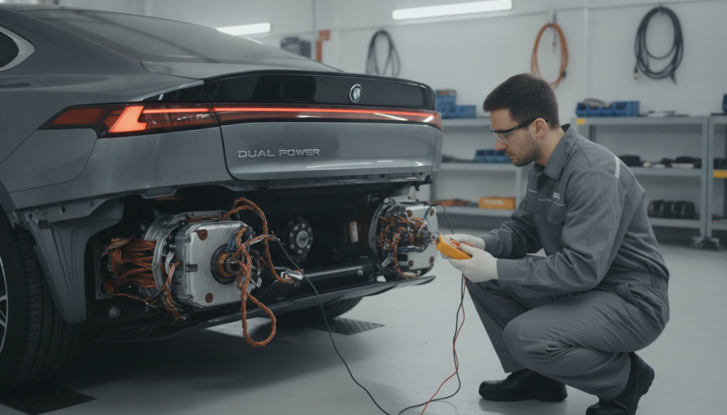Zweiter Elektromotor defekt